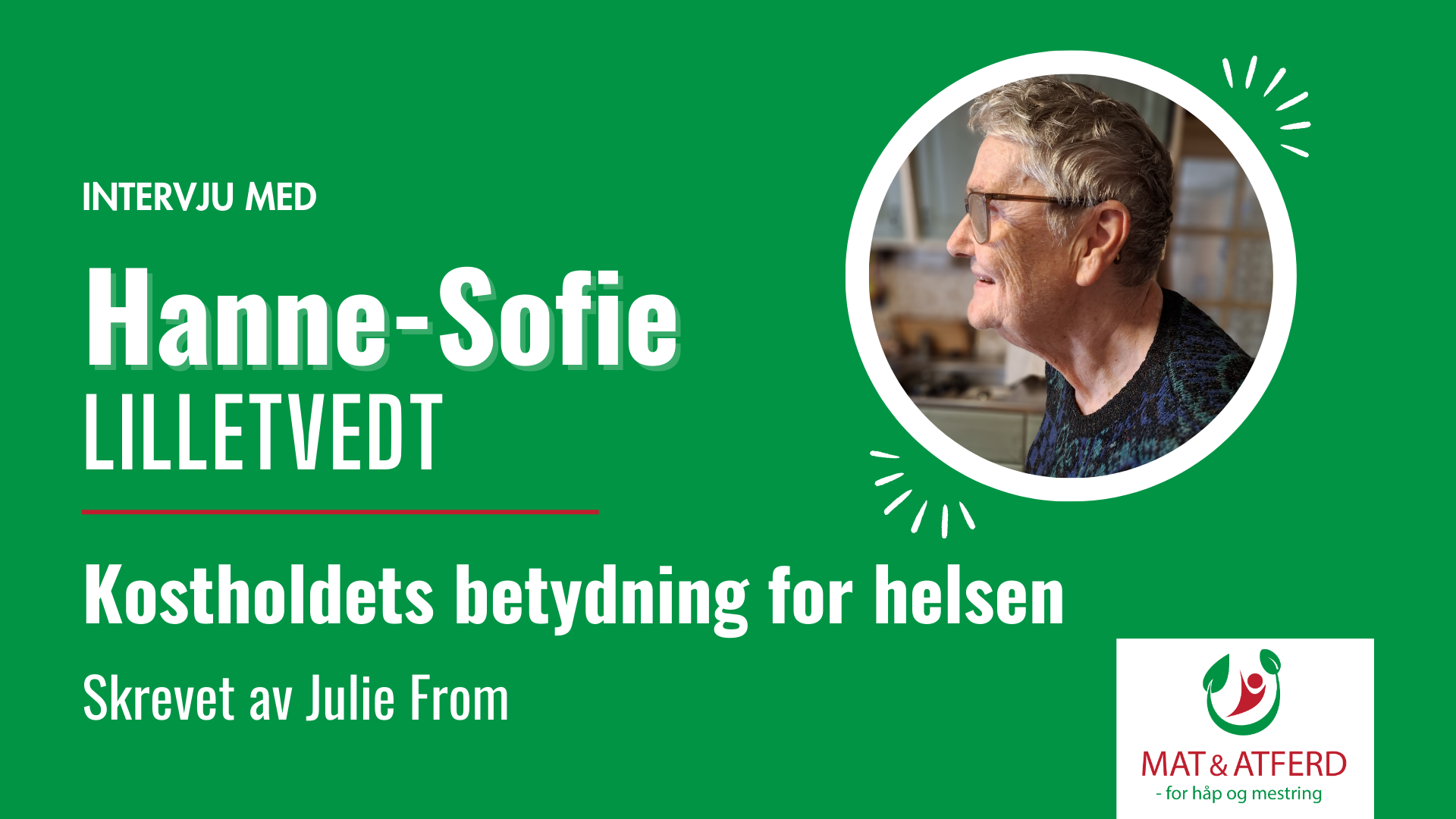 Kostholdets betydning for helsen