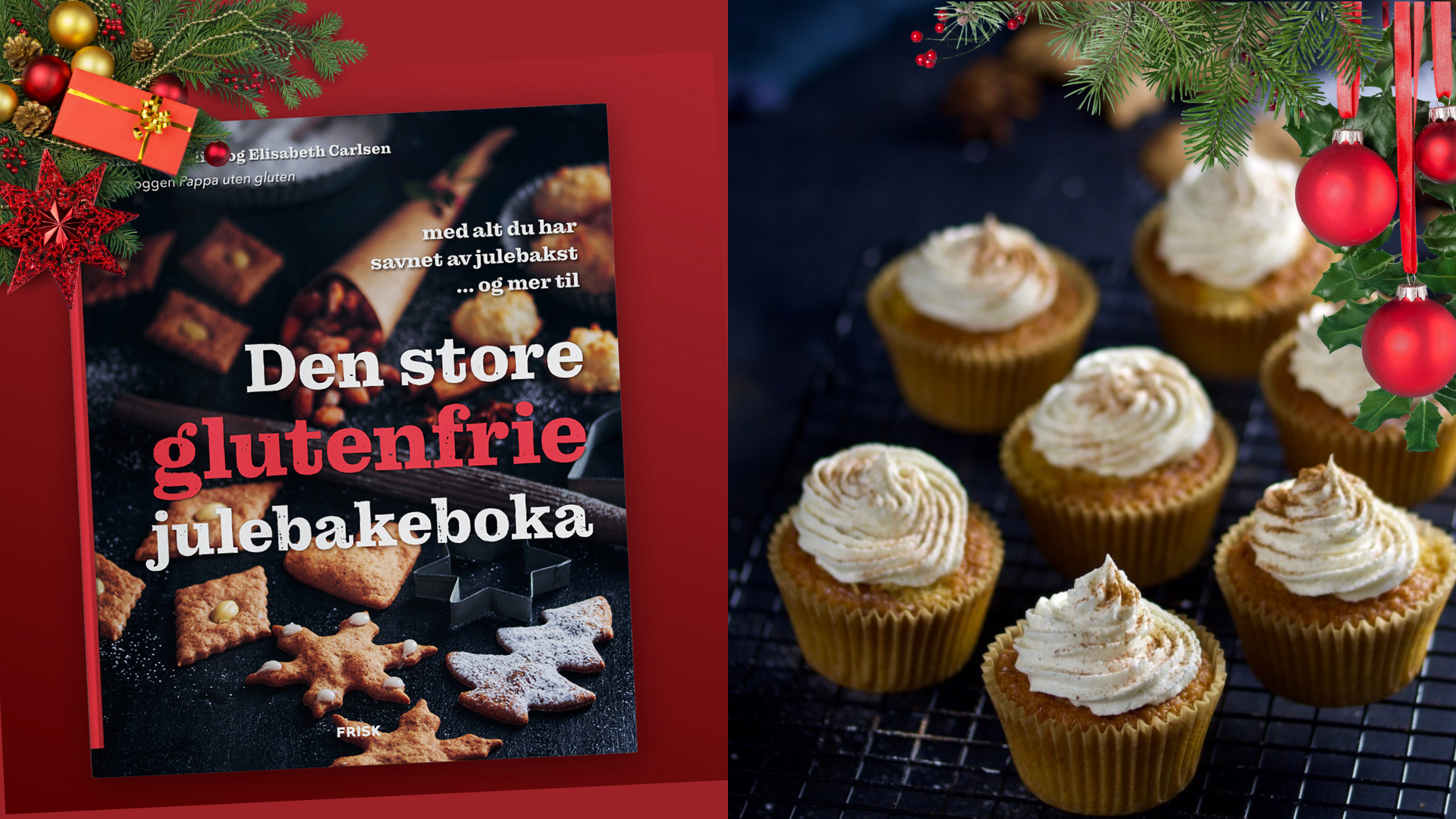 Glutenfrie pepperkakemuffins